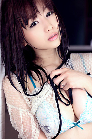 Akina in 'Busty Japanese AV Model' via SexAsian18
