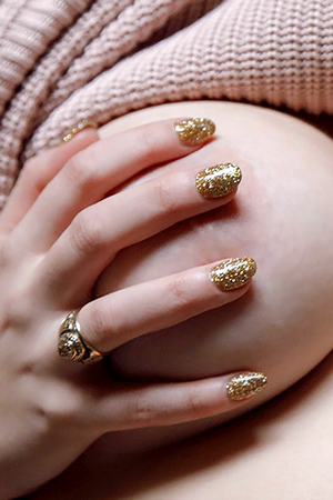 Trista Jakes in 'Holiday Tits' via Zishy