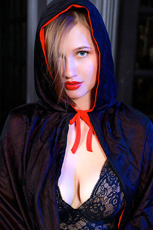 Stella Cardo in 'Riding Hood' via Met-Art