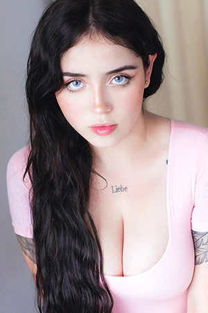 Neveska in 'Hourglass Hottie' via SuicideGirls