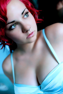 Quinne in 'Agent Provocateur' via Suicide Girls