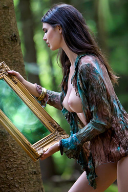 Jasmine A in 'Through The Looking Glass' via Femjoy