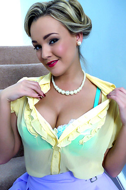Jodie Gasson in 'Wife Material' via Pinup Wow